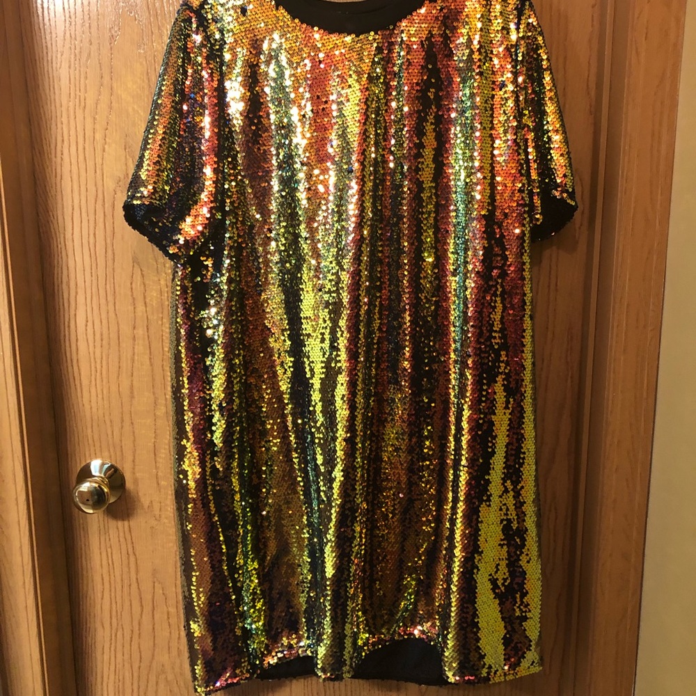 Fashion Nova Curve Sparkle Dress